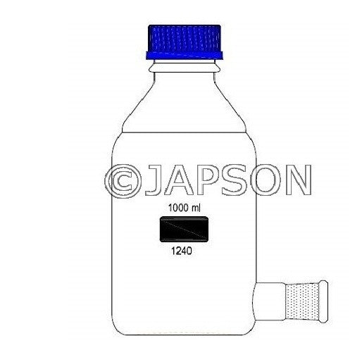 Aspirator Bottles, Screw Cap with Socket Outlet Aspirator Bottles, Screw Cap with Socket Outlet